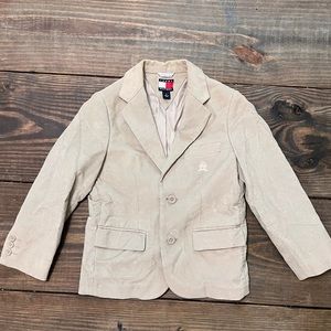 Tommy Hilfiger Youth Khaki Corduroy Blazer